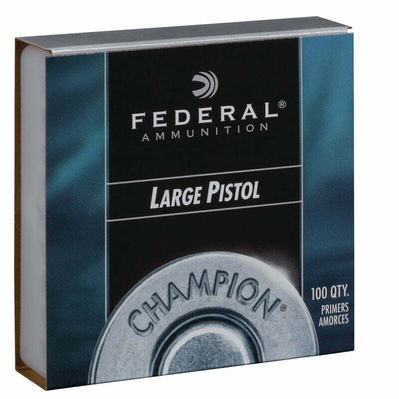 Espoleta Federal CHAMPION LARGE PISTOL NO.150 – CX 100